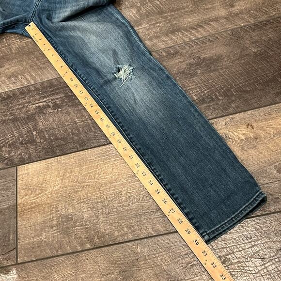 Kut From The Kloth Catherine Boyfriend Mid Rise Distressed Jean 8 - Picture 5 of 9